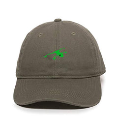 Frog Dad Baseball Cap Embroidered Cotton Adjustable Dad Hat