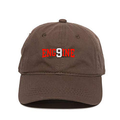 Engine 9 FD Dad Baseball Cap Embroidered Cotton Adjustable Dad Hat