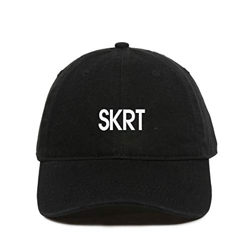 Skrt Skrt Dad Baseball Cap Embroidered Cotton Adjustable Dad Hat