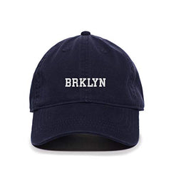 Brklyn Baseball Cap Embroidered Cotton Adjustable Dad Hat