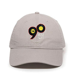 90's was Lit 1990's Baseball Cap Embroidered Cotton Adjustable Dad Hat
