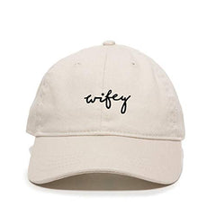 Wifey Baseball Cap Embroidered Cotton Adjustable Dad Hat