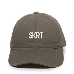 Skrt Skrt Dad Baseball Cap Embroidered Cotton Adjustable Dad Hat