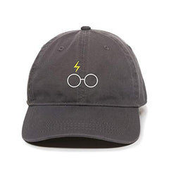 Harry Glasses Baseball Cap Embroidered Cotton Adjustable Dad Hat