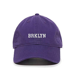 Brklyn Baseball Cap Embroidered Cotton Adjustable Dad Hat