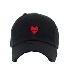 Mom Arrow Vintage Baseball Cap Embroidered Cotton Adjustable Distressed Dad Hat