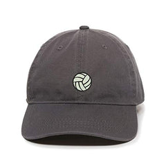 Volleyball Baseball Cap Embroidered Cotton Adjustable Dad Hat