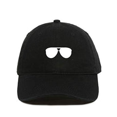 Aviator Baseball Cap Embroidered Cotton Adjustable Dad Hat