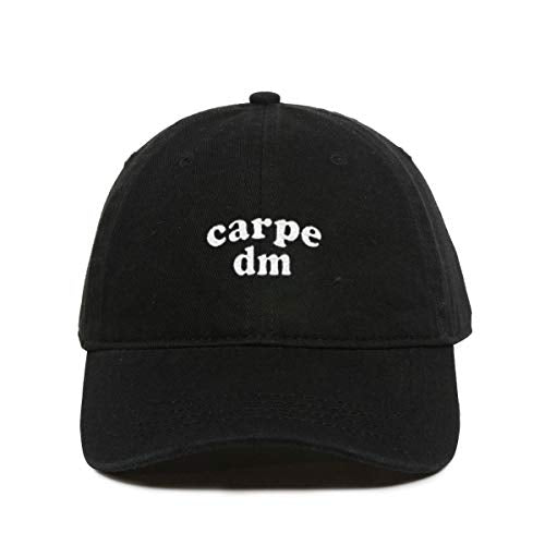 Carpe DM Baseball Cap Embroidered Cotton Adjustable Dad Hat
