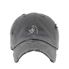 Cat Dad Vintage Baseball Cap Embroidered Cotton Adjustable Distressed Dad Hat