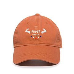 Super Uncle Dad Baseball Cap Embroidered Cotton Adjustable Dad Hat