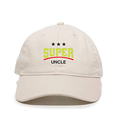 Super Uncle Dad Baseball Cap Embroidered Cotton Adjustable Dad Hat