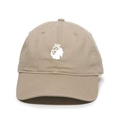 Lion Silhouette Dad Baseball Cap Embroidered Cotton Adjustable Dad Hat