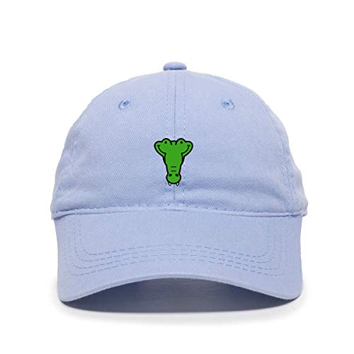 Alligator Baseball Cap Embroidered Cotton Adjustable Dad Hat