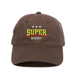 Super Daddy Dad Baseball Cap Embroidered Cotton Adjustable Dad Hat