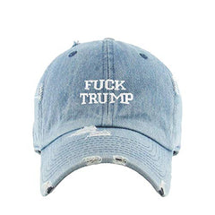 FCK Trump Vintage Baseball Cap Embroidered Cotton Adjustable Distressed Dad Hat