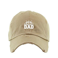 Basketball DAD Dad Vintage Baseball Cap Embroidered Cotton Adjustable Distressed Dad Hat
