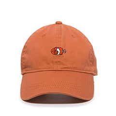 Nemo Fish Baseball Cap Embroidered Cotton Adjustable Dad Hat