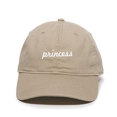 Princess Baseball Cap Embroidered Cotton Adjustable Dad Hat
