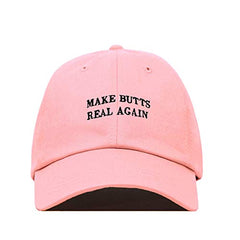 Make Butts Real Again MAGA Baseball Cap Embroidered Cotton Adjustable Dad Hat