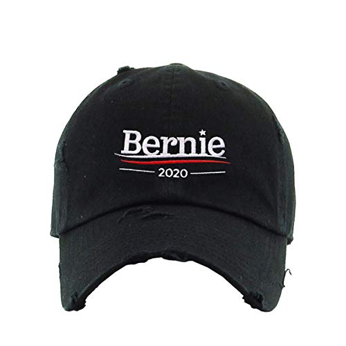 Bernie Sanders 2020 Dad Vintage Baseball Cap Embroidered Cotton Adjustable Distressed Dad Hat