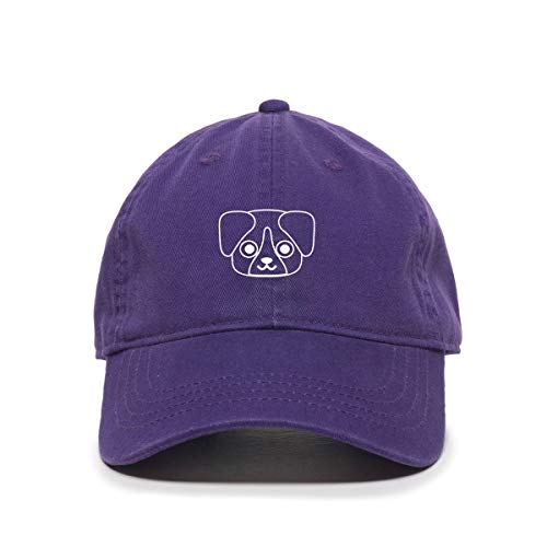 Puppy Baseball Cap Embroidered Cotton Adjustable Dad Hat