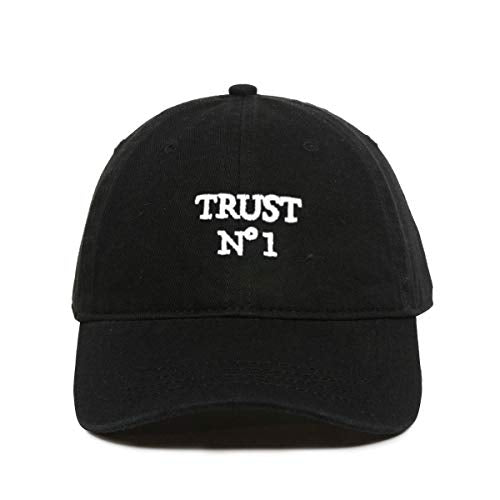 Trust No1 Nobody Baseball Cap Embroidered Cotton Adjustable Dad Hat