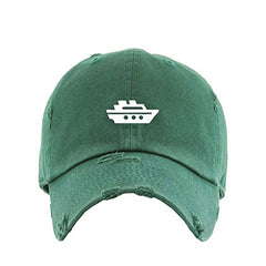 Cruise Ship Vintage Baseball Cap Embroidered Cotton Adjustable Distressed Dad Hat