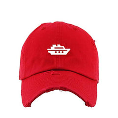 Cruise Ship Vintage Baseball Cap Embroidered Cotton Adjustable Distressed Dad Hat
