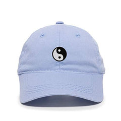 Yin Yang Baseball Cap Embroidered Cotton Adjustable Dad Hat