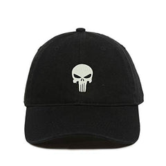 Punisher Skull Baseball Cap Embroidered Cotton Adjustable Dad Hat