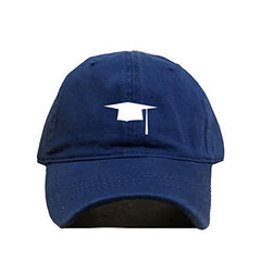 Grad Cap Baseball Cap Embroidered Cotton Adjustable Dad Hat
