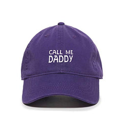 Call Me Daddy Baseball Cap Embroidered Cotton Adjustable Dad Hat