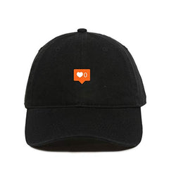 0 Likes Instagram Dad Baseball Cap Embroidered Cotton Adjustable Dad Hat