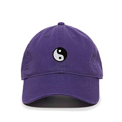 Yin Yang Baseball Cap Embroidered Cotton Adjustable Dad Hat