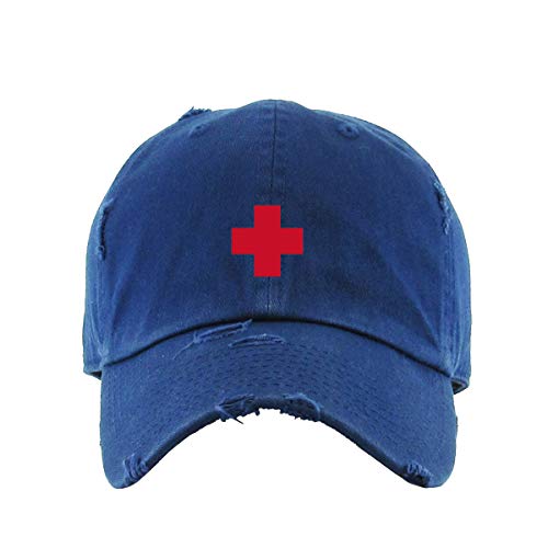 Lifeguard Vintage Baseball Cap Embroidered Cotton Adjustable Distressed Dad Hat