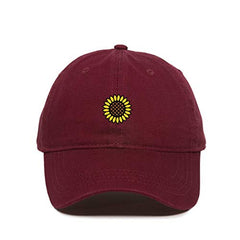 Sunflowers Baseball Cap Embroidered Cotton Adjustable Dad Hat