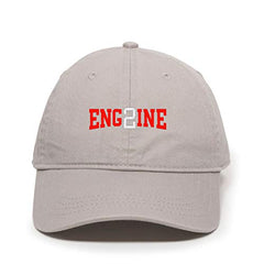 Engine 2 FD Dad Baseball Cap Embroidered Cotton Adjustable Dad Hat