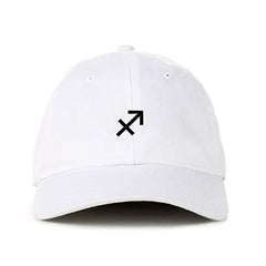 Sagittarius Zodiac Baseball Cap Embroidered Cotton Adjustable Dad Hat