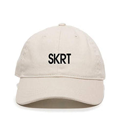 Skrt Skrt Dad Baseball Cap Embroidered Cotton Adjustable Dad Hat