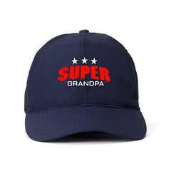 Super Grandpa Dad Baseball Cap Embroidered Cotton Adjustable Dad Hat