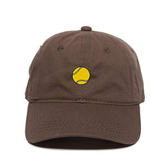 Tennis Ball Baseball Cap Embroidered Cotton Adjustable Dad Hat