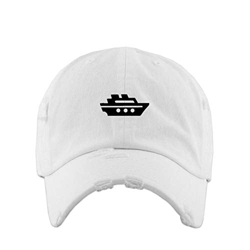 Cruise Ship Vintage Baseball Cap Embroidered Cotton Adjustable Distressed Dad Hat