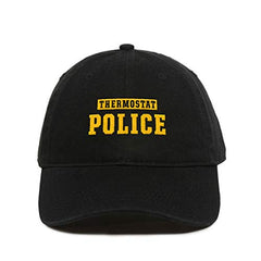 Thermostat Police Dad Baseball Cap Embroidered Cotton Adjustable Dad Hat