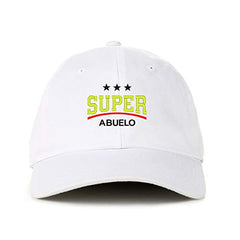Super Abuelo Dad Baseball Cap Embroidered Cotton Adjustable Dad Hat