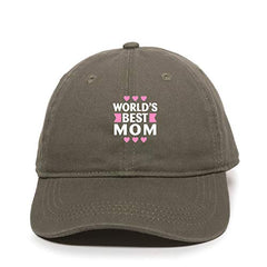 Best Mom Baseball Cap Embroidered Cotton Adjustable Dad Hat