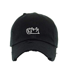 Pineapple Vintage Baseball Cap Embroidered Cotton Adjustable Distressed Dad Hat
