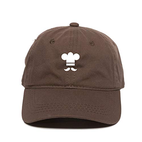 Mustache Chef Baseball Cap Embroidered Cotton Adjustble Dad Hat