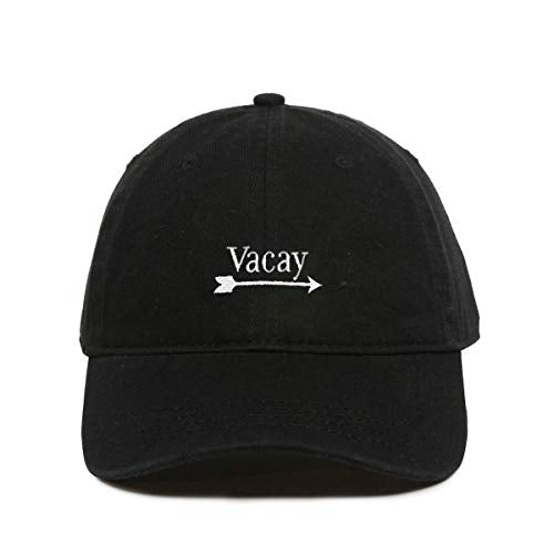 Vacay Vacation Baseball Cap Embroidered Cotton Adjustable Dad Hat