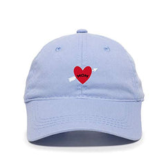 Mom Arrow Baseball Cap Embroidered Cotton Adjustable Dad Hat